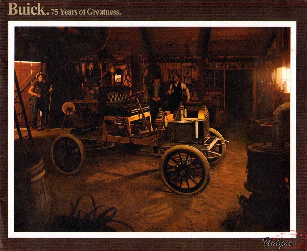 1978 Buick 75th Anniversary Booklet